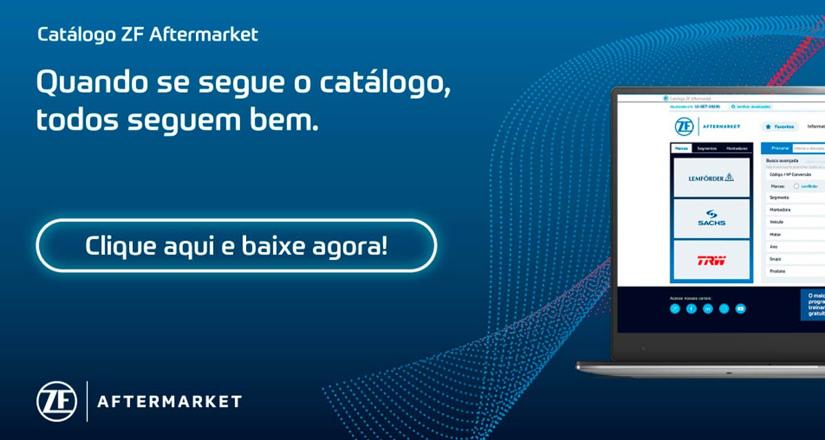 ZF Aftermarket lança novo catálogo digital